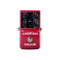 *Scream-Bass Педаль эффекта перегруза, для бас-гитары, Nux