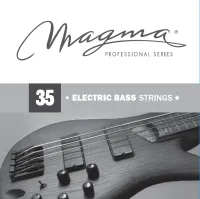 Magma Strings BS035N - Струна одиночная для бас-гитары 35, Серия: Nickel Plated Steel, Калибр: 35, Обмотка: никелированная сталь.
