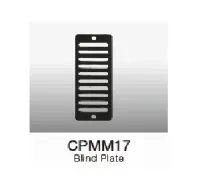 CPMM17 Заглушка коммутационной панели CPM101, Soundking