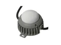 SILVER STAR AI791ET Vi-DOT 5T Светодиодный архитекрутный светильник. Источник света 7 х 0,5 Вт SMD RGB LED. Световой поток 65 люм. Сила света 26 Кд. Ток управления LED 350 мА. DC 24V. Угол луча 120°. Максимальная мощность 4,5 Вт. Управление - DMX, RDM. Ди