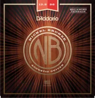 Комплект струн для акустической гитары D'Addario NB13556BT