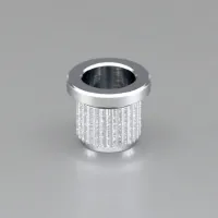 TLB-2C Втулка для крепления струн сквозь корпус, хром, Gotoh