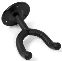 TEMPO GST330BK - настенный прямой держатель для гитары, нагрузка 10 кг