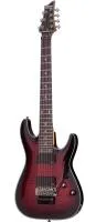 Schecter DAMIEN ELITE-7 FR CRED Гитара электрическая, 7 струн, корпус-махагони, гриф клен, лады 24X