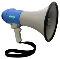 Xline ER-55S мегафон 45/50Вт с сиреной, 8 батарей типа С (коробка 4 шт)