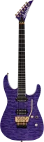 JACKSON Pro Series Soloist SL2Q MAH Transparent Purple Burst электрогитара, цвет - фиолетовый