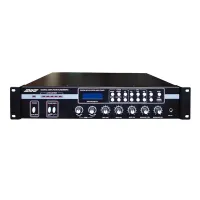 ABK PA-230 Радиоузел, усилитель, USB, MP3, 2 мик.входа, 2 AUX, 20Вт, 4 Ом