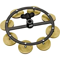 MEINL HTHHBG benny greb sand hihat tambourine, 5', sand blasted brass jingles тамбурин с креплением на стойку, подписная серия B