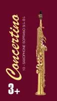 FR22SO06 Concertino Трости для саксофона сопрано No 3+ (10шт), FedotovReeds