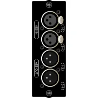 Soundcraft SiO AES/EBU 4+4 опциональная карта Si серии. 4 AES входа, 4 AES выхода