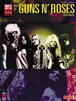 HAL LEONARD 02500504 BASS BEST OF GUNS N' ROSES BASS - сборник нот Guns N′ Roses - Best of Guns N′ Roses.Инструмент: бас-гитара.Формат: мягкая обложка, 112 страниц