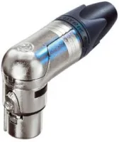 Neutrik NC4FRX разъем XLR угловой female кабельный 4 контакта