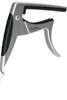 Fzone fc-81 silver  каподастр "прищепка" для акустической гитары, алюминий, хром