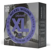 D`addario exl-115-10p sale  cтруны для электрогитары nickel wound, никель, 11-49, medium (10 комплек