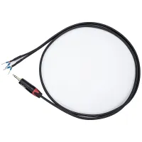 AVCLINK CABLE-836/1.0 Соединительный кабель JACK 3.5 (Stereo) -  наконечники НШВИ Длина 1 м.