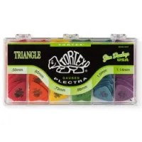 Dunlop 4310 tortex triangle display  коробка с медиаторами, 050,060,073,088,100,114 - 36 шт, 216 шт