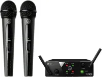 AKG WMS40 Mini2 Vocal Set BD US25A/C (537.500 and 539.300) вокальная радиосистема с 2-мя ручными передатчиками