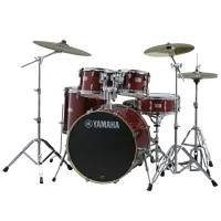 YAMAHA Stage Custom Birch SBP0F5 CRANBERRY RED