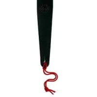 DIMARZIO 2 INCH BASIC ITALIAN LEATHER STRAP BLACK DD3212BK кожаный гитарный ремень, цвет чёрный