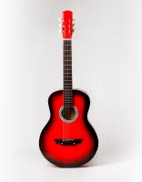 ACD-40A-12-R Акустическая гитара, красная, АККОРД