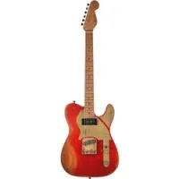 Paoletti nancy loft sp90 candy apple red  электрогитара, telecaster, цвет красный релик, кейс