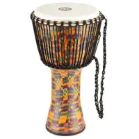 Meinl padj2-l-f  travel series джембе 12"х24", пластик, мембрана пластик, цвет kenyan quilt