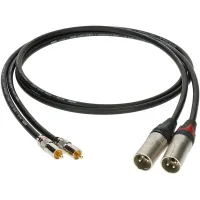 ALPM030 Кабель акустический XLRm-RCA, 3м, 2шт, Klotz
