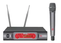 VOLTA US-11 (810.255) Микрофонная радиосистема с ручным динамическим микрофоном UHF диапазона (800-860 мГц). True Diversity, Plug&play, металлический ударозащищённый корпус приёмника и передатчика. 1/2 19" рэк.