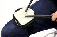 Ahead AKPP тренировочный пэд 5" с креплением ремнями к ноге, цвет рабочей поверхности серый, бренд AHEAD