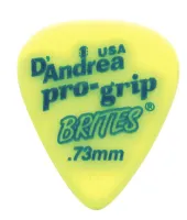 RPGB351.73MD ProGrip Brites Медиаторы, дерлин, 72шт, 0.73мм, D'Andrea