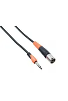 BESPECO SLSM600 Кабель готовый микрофонный серии "SILOS", XLR3M - ? 6,3 mm jack TRS, длина 6м