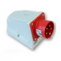 PCE Вилка настенная 32А/230V/1P+N+E/IP44 9523-6