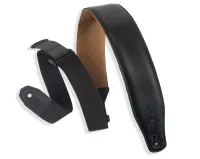 MRHGS-BLK Specialty Series Ремень для гитары, кожаный, черный, Levy's