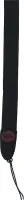 FENDER GUITAR STRAP COTTON LEATHER OVAL W/LOGO BLACK ремень для гитары