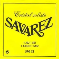 Savarez 570cs  cristal soliste yellow high tension струны для кл. гитары нейлон