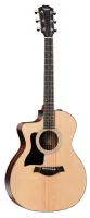 TAYLOR 110e LH 100 Series, LH гитара электроакустическая левосторонняя форма корпуса дредноут, мягкий чехол