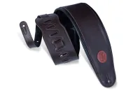 MSS2-4-DBR Signature Series Ремень для гитары, кожаный, темно-коричневый, Levy's