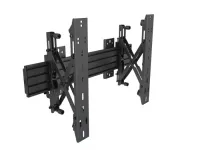 Multibrackets M4115 - Настенное крепление одиночное, VESA 600*400, 0-3°, до 30кг, push-in/push-out, микро-регулировки, черный