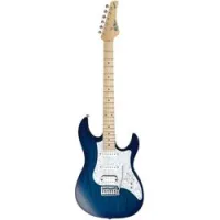 Fgn expert odyssey eos-ash-m sbb  электрогитара, ясень/ клен/ палисандр, hss, кейс, цвет синий берст