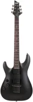 SCHECTER DEMON-6 LH ABSN -  леворукая 6 струнная электрогитара, 24 лада, корпус: липа, гриф:клён, накладка венге, на болтах, звукосниматели: HH Schecter Diamond Active HB-105S, регулировки: громкость, тон, 3х позиционный переключатель.Цвет: состаренный че