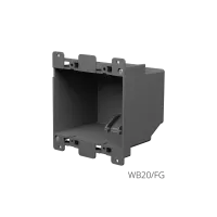 Caymon WB20/FG Коробка для настенного монтажа рамки CASY052/B. Изготовлена из ПВХ. Для гипсокартонных стен. Размеры (Ш х В х Г), мм: 101 x 109,4 x 72.