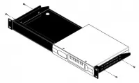 BSS RACK MOUNT KIT рэковое крепление для установки в стандартный рэк полурэковых BLU-BIB или BLU-BOB