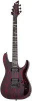 SCHECTER C-1 SILVER MOUNTAIN BM - 6-струнная электрогитара, 24 лада, корпус: красное дерево, гриф: красное дерево, 3 куска, вклееный, накладка:черное дерево, звукосниматели HH Schecter USA Sonic Seducer, регулировки: 2х громкость, тон (push-pull), 3х пози