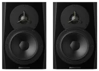 Dynaudio LYD-5 стереопара активных мониторов ближнего поля с черной лицевой панелью. 5" НЧ динамик.