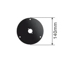 ROXTONE PANEL140-1 Металлическая панель для кабельной катушки PCD235,  D: 14см, одно отверстие.
