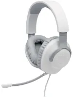 JBL QUANTUM100 WHT проводная стерео гарнитура с охватывающими наушниками, цвет - белый
