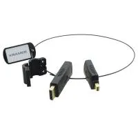 Kramer [ad-ring-1 ] комплект переходников на общем кольце, включает переходники displayport (вилка) на hdmi (розетка); mini displayport (вилка) на hdmi (розетка)