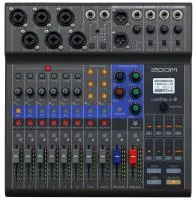 L-8 LIVETRAK многофункциональная цифровая консоль для микширования, звукозаписи, мониторинга Zoom