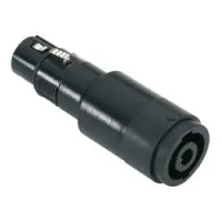 Adam hall 7863  переходник 4-пиновый speakon(f)-xlr(f)