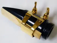 Soprano saxophone copper ligature Woodstone - Soprano saxophone copper ligature for warm centered sound